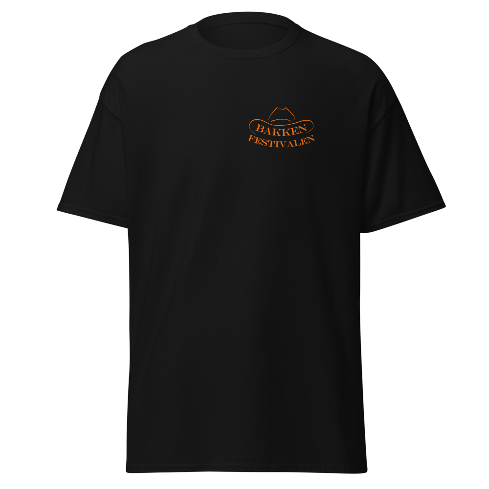 T-shirt med logo foran