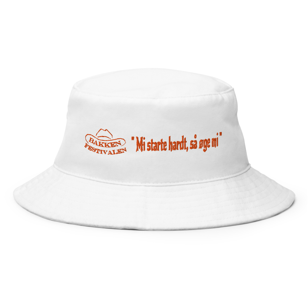 bakkenfestivalen bøtte hatt