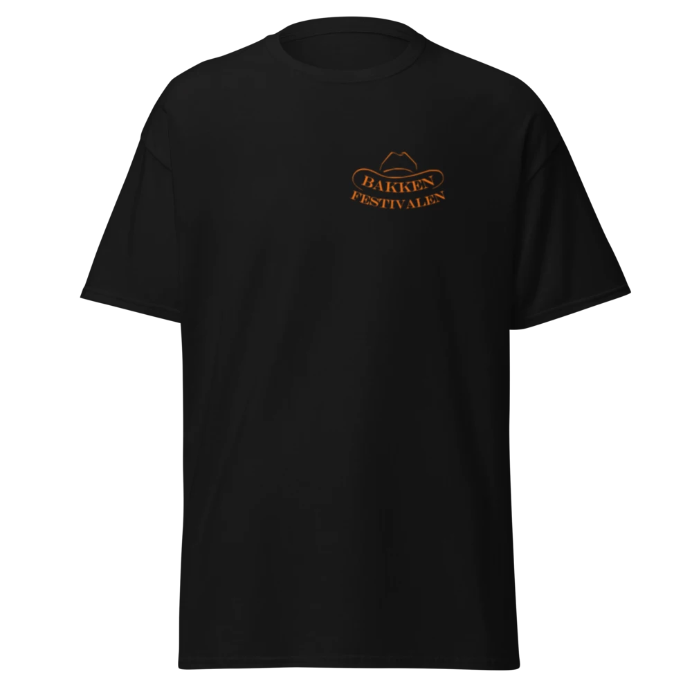 T-shirt med logo foran