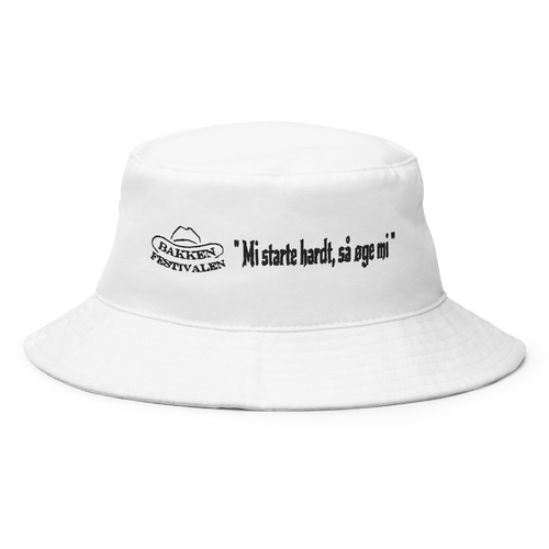 Bakkenfestival bøtte hatt