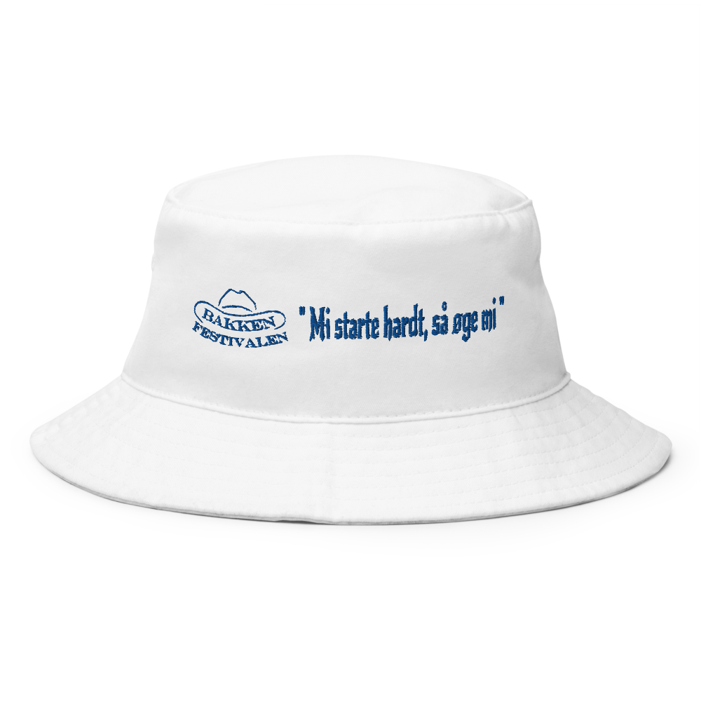 Bakkenfestival bøtte hatt