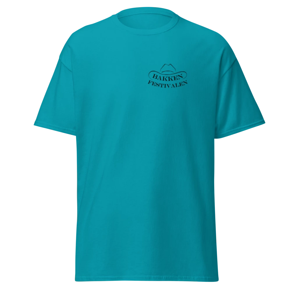 T-shirt med logo foran